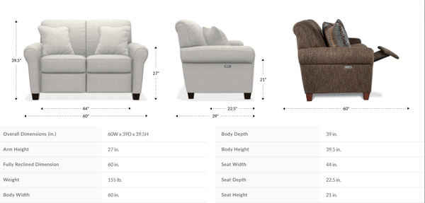 La-Z-Boy Bennett Duo Power Reclining Loveseat & Reviews